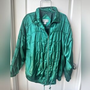 Vintage Westbound Women's Emerald Puffer Jacket